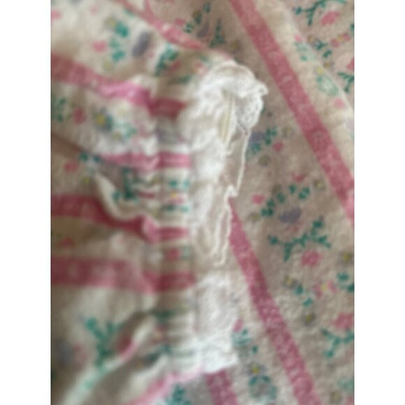 Lang Of Salzburg Womens Floral Striped Nightgown Size S Cotton Blend - Picture 3 of 6